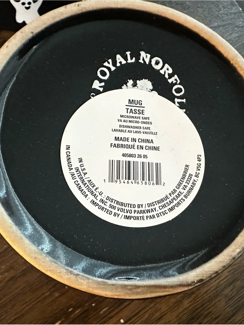 Royal Norfolk ghost Ceramic Mugs